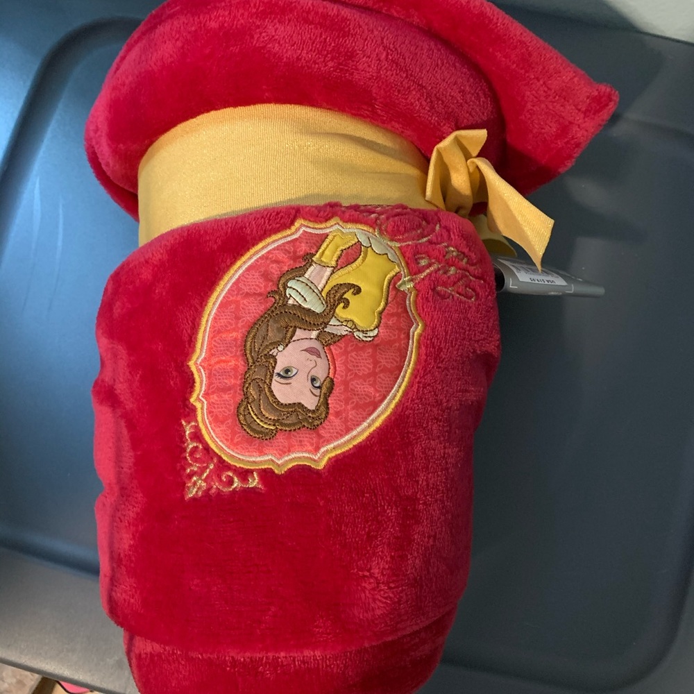 Belle, Beauty and the Beast, embroidered Disney